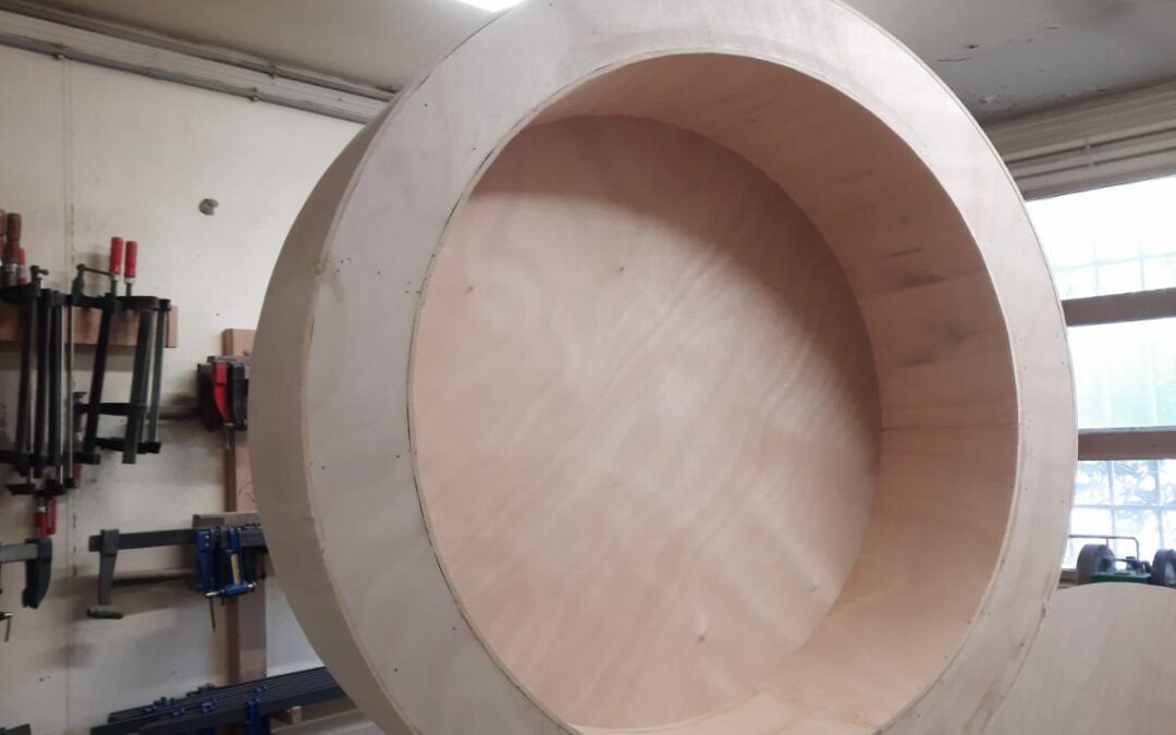 Réalisation d’un élément de décor pour le théâtre de Poissy