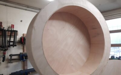 Réalisation d’un élément de décor pour le théâtre de Poissy